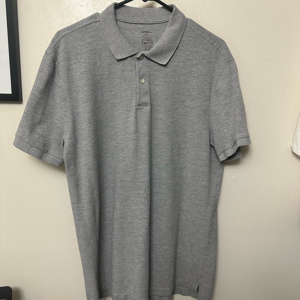 Men’s Gray Polo Shirt